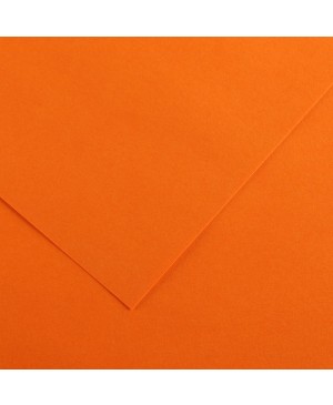 Spalvotas popierius Canson Vivaldi, 50x65cm, 240 g/m², Orange 09