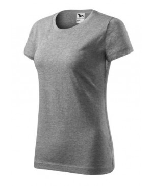 Moteriški marškinėliai Malfini Basic 134, 160g/m², pilka, XL