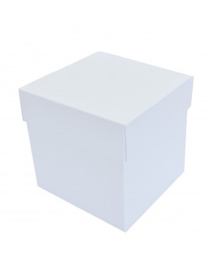 Išsiskleidžianti dėžutė ID9 balta, 10x10x10cm, 1vnt.