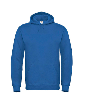 Sportinis džemperis su gobtuvu B&C ID.003, 280g/m², karališka mėlyna sp., S