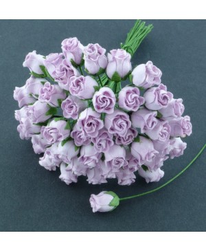 Popierinės gėlytės Promlee Flowers - Lilac Hip Rosebuds SAA-097, 8-13mm, 10vnt