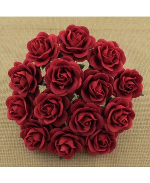 Popierinės gėlytės Promlee Flowers - Red Trellis Roses SAA-110-35, 35mm, 10vnt.