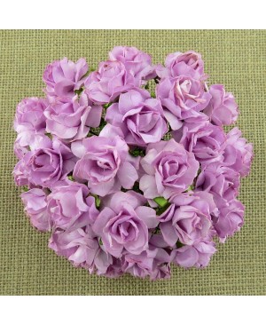 Popierinės gėlytės Promlee Flowers - Lilac Wild Roses SAA-224-30, 30mm, 10vnt.