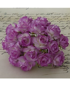 Popierinės gėlytės Promlee Flowers - Violet Wild Roses SAA-233-30, 30mm, 10vnt.