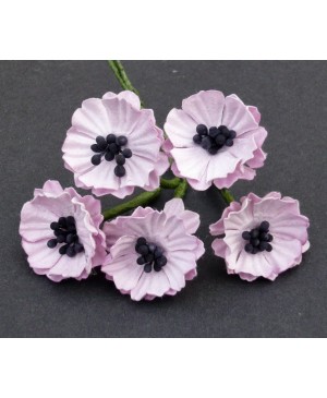 Popierinės gėlytės Promlee Flowers - Baby Pink Poppy SAA-364, 20mm, 10vnt.