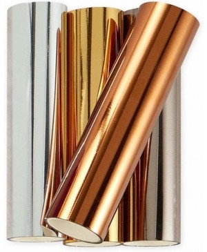 Folija Spellbinders Glimmer Hot Foil Essential Metallics Variety Pack, 4 spalvos, (GLF-040)                