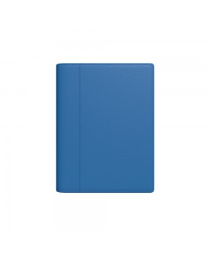 Darbo kalendorius Timer Spirex Day 2024 m. A5, su spirale, minkštas dirbtinės odos mėlynos spalvos viršelis