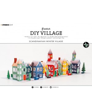 Rinkinys Studio Light DIY Village Scandinavian Winter - Pasidaryk pats!