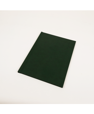 Terminio įrišimo viršelis kietas Thermal Hardcover, A4, Dark Green, 60-ai lapų