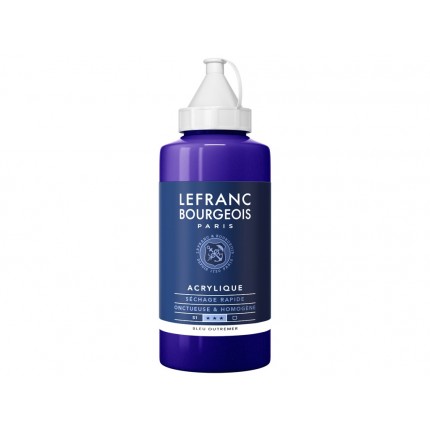 Akriliniai dažai LB Fine 750ml 043 ultramarine