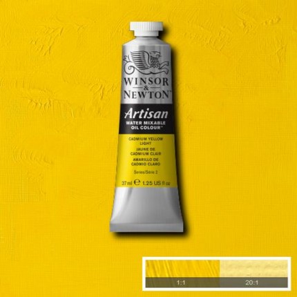 Aliejiniai dažai W&N Artisan 37ml 113 cadmium yellow light