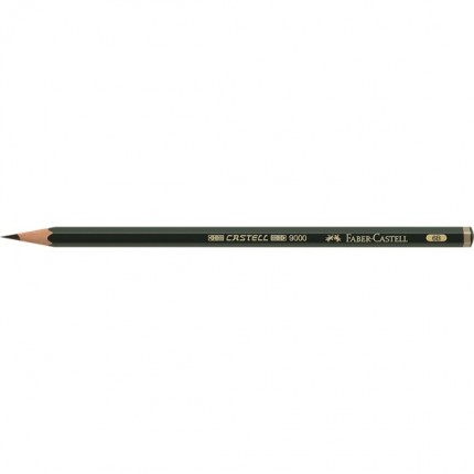 Grafitinis pieštukas Faber-Castell 9000 6B