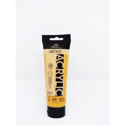 Akriliniai dažai Phoenix Artist Acrylic, 120ml, 130 Gold