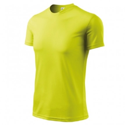 Vyriški marškinėliai Malfini Fantasy 124, 150g/m², neon geltona sp., XL