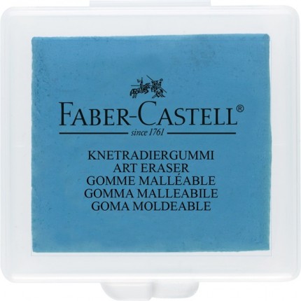 Trintukas minkštas minkomas pastelei Faber Castell Art  su dėžute, spalvotas