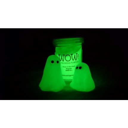 Reljefavimo pudra WOW! 15ml WN01R Glow-in-the-Dark
