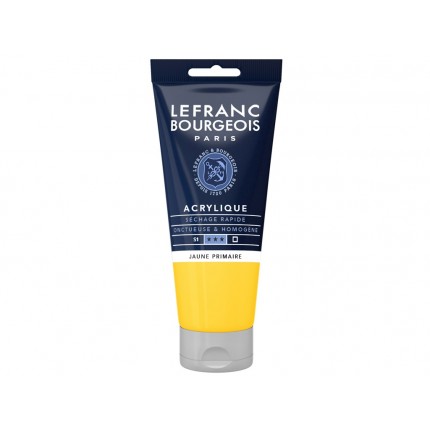 Akriliniai dažai LB Fine 200ml 153 primary yellow 