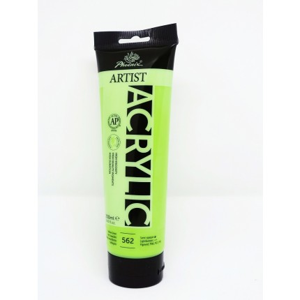 Akriliniai dažai Phoenix Artist Acrylic, 250ml, 562 Yellow Green