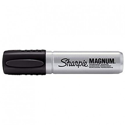 Žymeklis Sharpie Magnum permanentinis, juodos sp., kirstu galiuku 1-14.8 mm