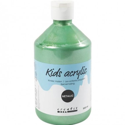 Akrilo dažai CCH A-Color, perlamutriniai metalizuoti, 500ml, šviesiai žali 32224