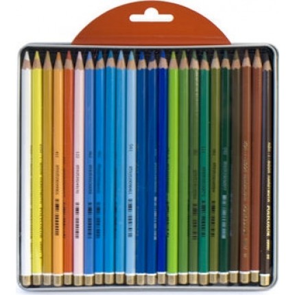 Spalvoti pieštukai dailei POLYCOLOR Lanscape Koh-I-Noor, 24 spalvų