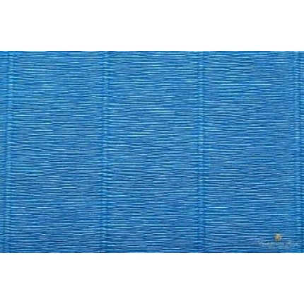 Krepinis popierius 50 cm x 2,5 m, 180 g/m², mėlyna (557)