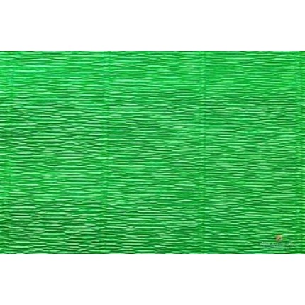 Krepinis popierius 50 cm x 2,5 m, 180 g/m², žalia (563)
