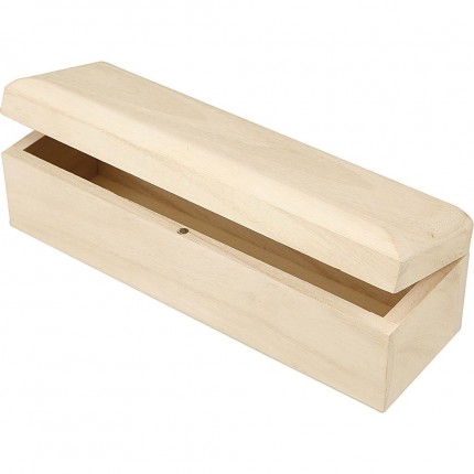 Dėžutė medinė Oblong, 20x6x6 cm
