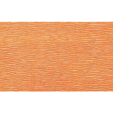 Krepinis popierius 50 cm x 2,5 m, 180 g/m², oranžinė (581)