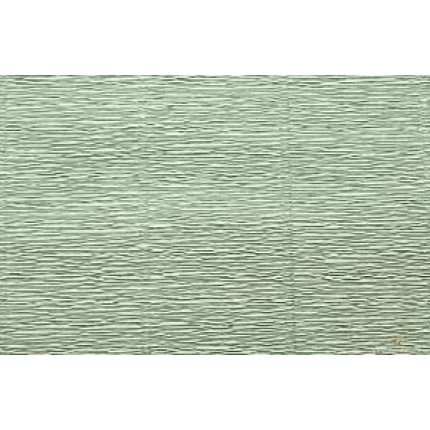 Krepinis popierius 50 cm x 2,5 m, 180 g/m² , žalsva (621) - Dusty Miller