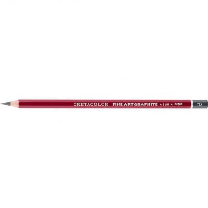 Grafitinis pieštukas Cretacolor Cleos Fine Art Graphite, 7B