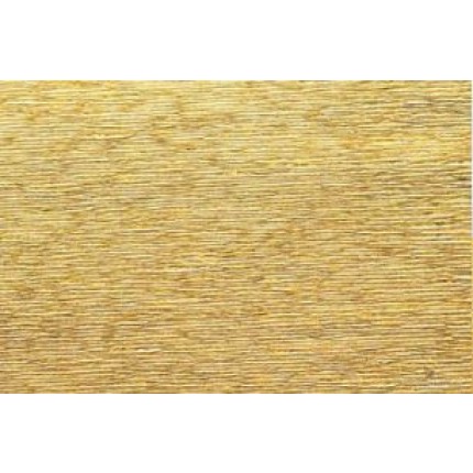 Krepinis popierius 50 cm x 2,5 m, 180 g/m², blizgus geltono aukso (801) - Yellow Gold 