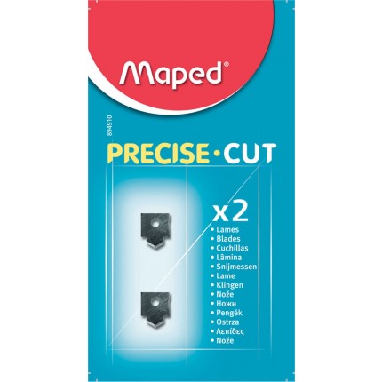 Ašmenys pjaustyklei Maped Precise Cut, pakuotėje 2vnt