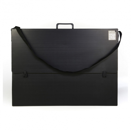 Dėklas brėžiniams Case A0 juodas, 1200x845x40mm