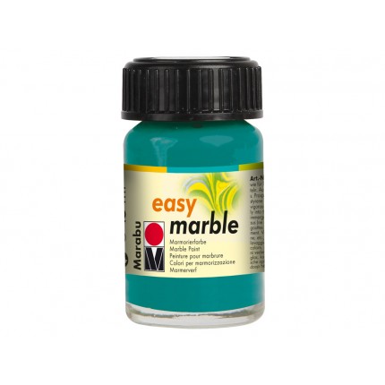 Marmuravimo dažai Marabu Easy Marble 15ml, 098 turquoise 