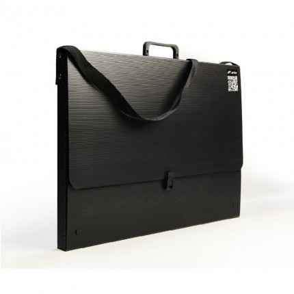 Dėklas brėžiniams Case A2 juodas, 600x435x30mm