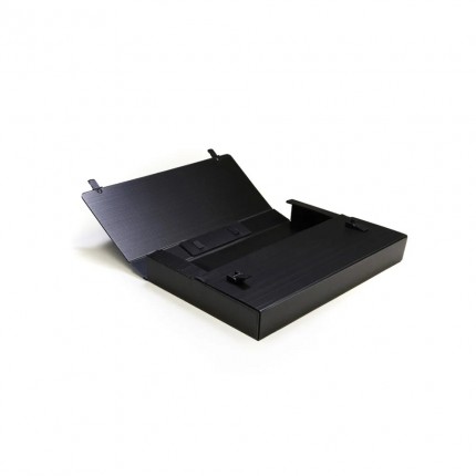 Dėklas brėžiniams Case A3-G, juodas,430x305x55mm (platesnis)