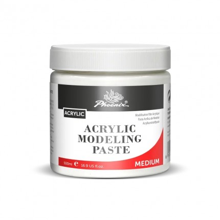 Akrilinė modeliavimo pasta Phoenix Acrylic Modeling Paste, 500ml
