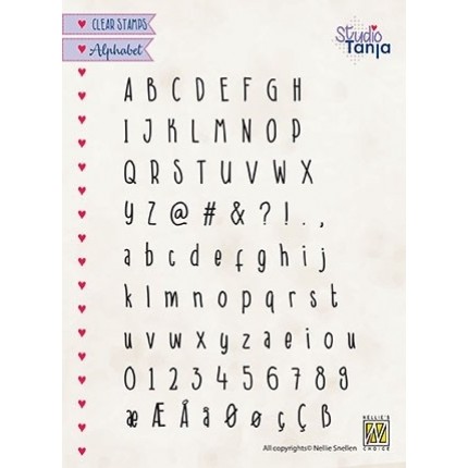 Silikono antspaudas Nellie Snellen - ALCS005 Alphabet Javi