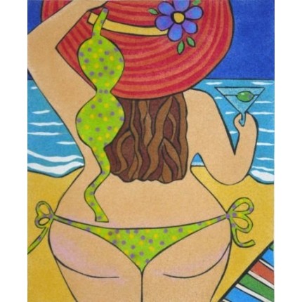 Eskizas smėlio tapybai 38x46cm, Bikini (PRD-54)