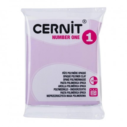Modelinas Cernit No.1 56g 932 light lilac                       