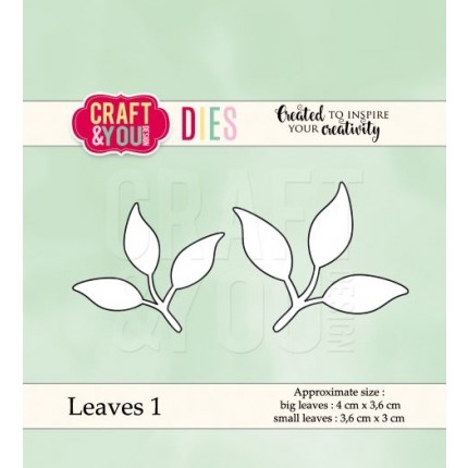 Kirtimo formelė Craft & You - Leaves 1