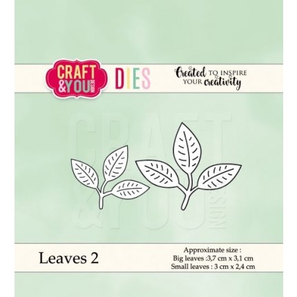 Kirtimo formelė Craft & You - Leaves 2