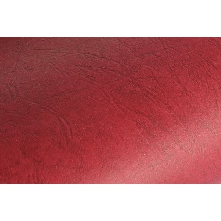 Kartonas Delta Leather įrišimui A4, 230 g/m², tamsiai raudonos sp.