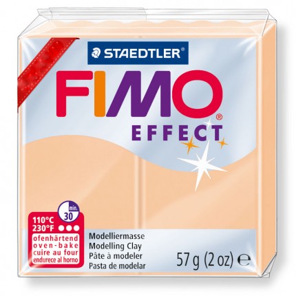 Modelinas Fimo Effect, 57g, 405 pastelinis persikinis	