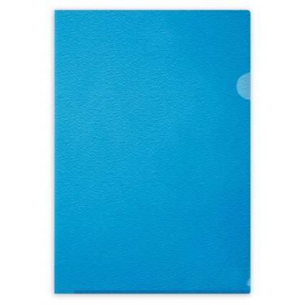 Aplankas dokumentams Forpus, A4, matinis mėlynas, 115 mkr, L formos
