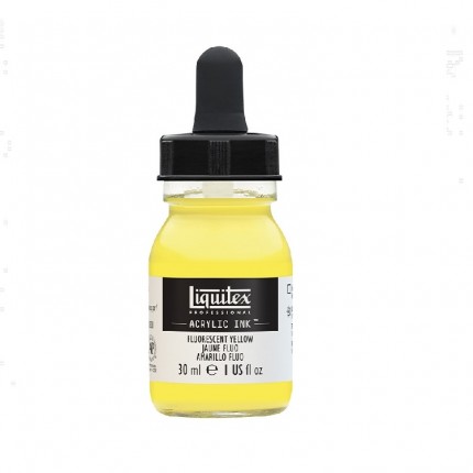 Akrilinis tušas Liquitex 30ml 981 fluo yellow