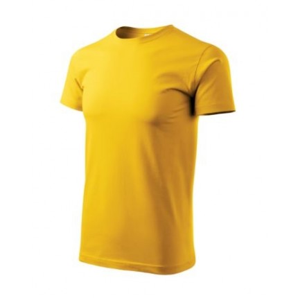 Vyriški marškinėliai Malfini Basic 129, 160g/m²,  geltona, S