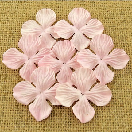 Popierinės gėlytės Promlee Flowers - Pink Mist Hydrangea blooms SAA-396-25, 25mm, 20vnt.