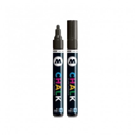 Žymeklis kreidinis Molotow, 4mm, juodos sp.